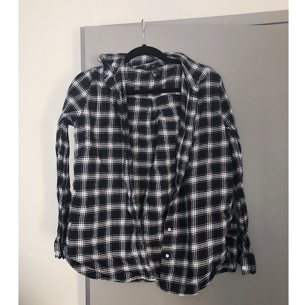 H&M button-up flannel